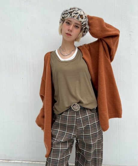 Wide Cardigan'Volume Sleeve'#9298