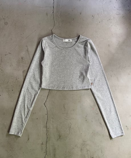 【¥4,800→¥4,300】Long Sleeve Tops'Cropped'#7606