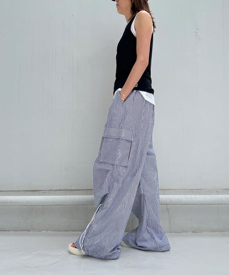 Stripe Jogger Pants'2Way'#9059