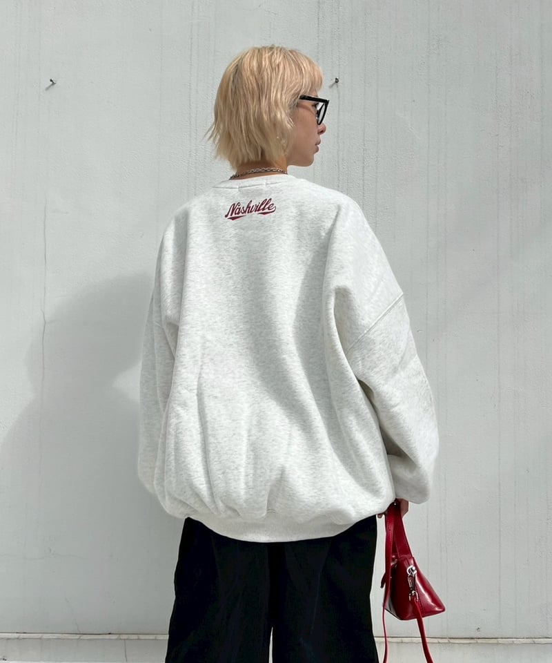 Wide Sweat Shirt'TN2025'#273 | tablethotel-SEGUR.