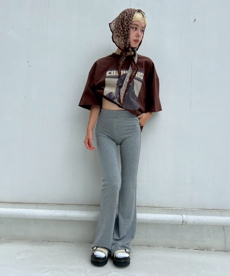 【¥4,600→¥4,200】Flare Pants'Draping'#9915
