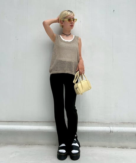 Knit Tank-top'Layered'#30208