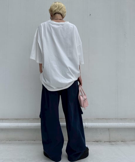 Wide Tee'Embroidery Logo'#812