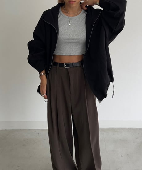 【¥4,800→¥4,300】Long Sleeve Tops'Cropped'#7606
