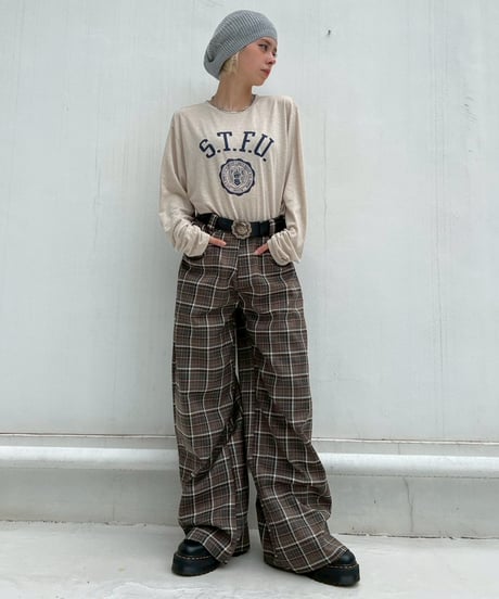 【¥6,800→¥4,800】Long Sleeve T-shirt'S.T.F.U.'#8678