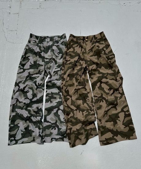 Wide Pants'Camouflage'#10105