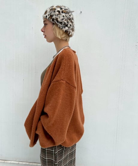 Wide Cardigan'Volume Sleeve'#9298