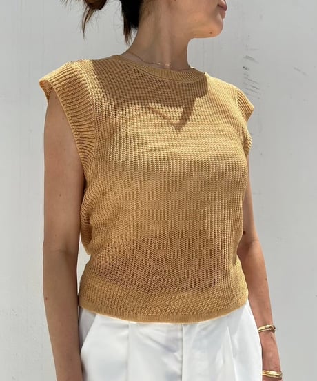 Knit Tank-top'Airy'#2011