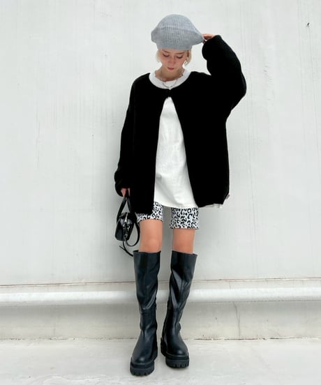 Wide Cardigan'Volume Sleeve'#9298