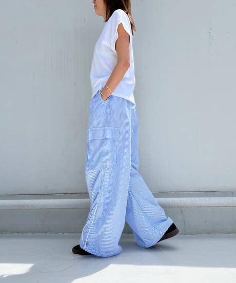 Stripe Jogger Pants'2Way'#9059