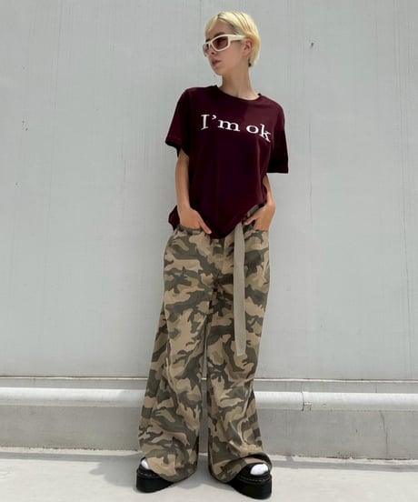 Daily T-shirt'I'm ok'#11737