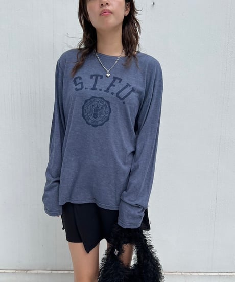 【¥6,800→¥4,800】Long Sleeve T-shirt'S.T.F.U.'#8678