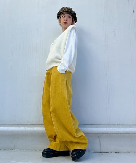Volume Curve-pt Corduroy'Belt Set'#800959
