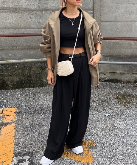 【¥4,800→¥4,300】Long Sleeve Tops'Cropped'#7606