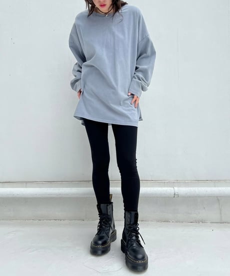 Long Sleeve Tee’Side Slit’#1800