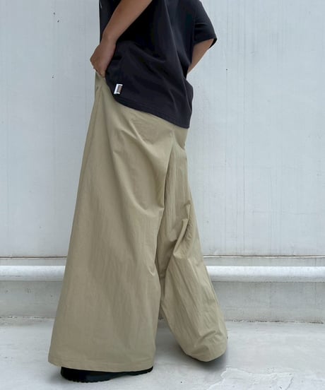 Tuck Wide Pants'Volume'#5741