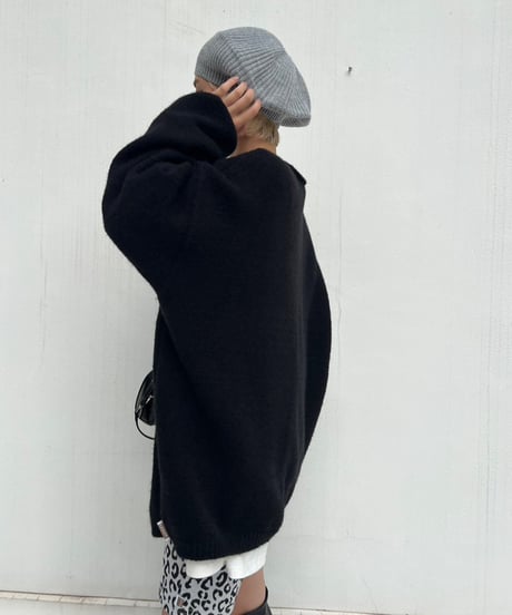 Wide Cardigan'Volume Sleeve'#9298