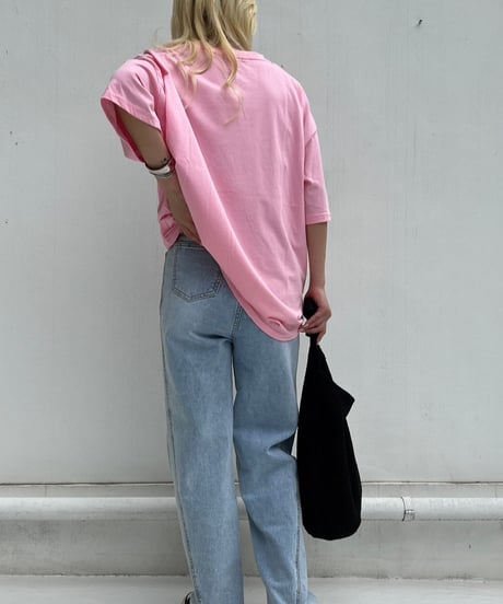 Wide T-shirt'NY1985'#6542