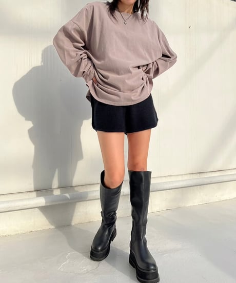 Long Sleeve Tee’Side Slit’#1800
