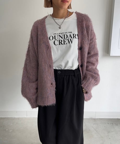 【¥7,300→¥4,900】Shaggy Cardigan'Mix'#3960