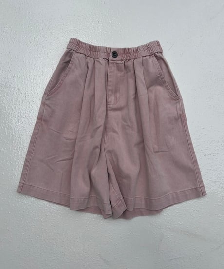 Wide Half Pants'Washed'#167665