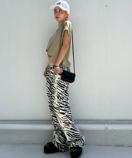 Barrel Leg Pants'Zebra'#0192