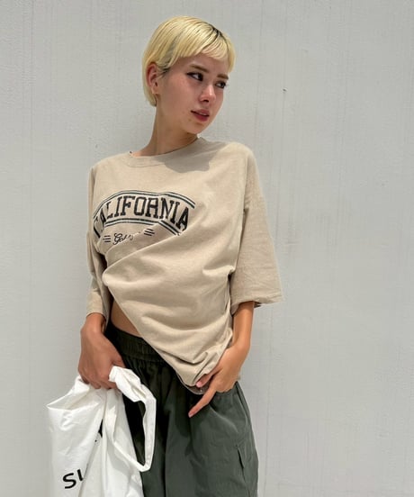Pigment Wide Tee'CALIFORNIA'#2112