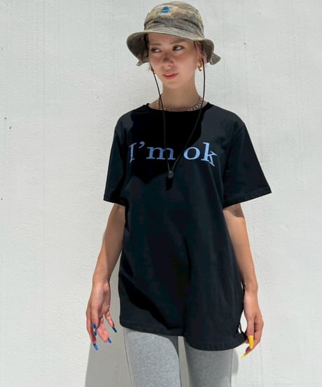 Daily T-shirt'I'm ok'#11737