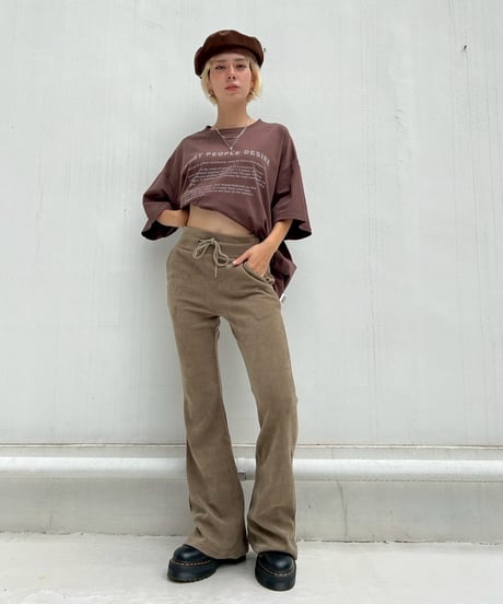 【¥6,300→¥3,800】Flare Pants'Corduroy'#2591