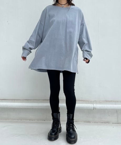Long Sleeve Tee’Side Slit’#1800