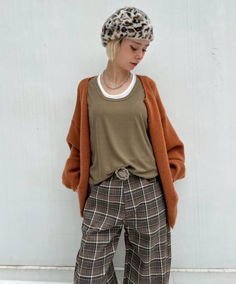 Wide Cardigan'Volume Sleeve'#9298