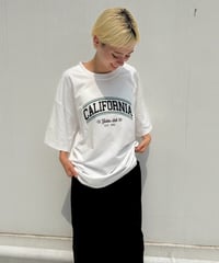 Pigment Wide Tee'CALIFORNIA'#2112