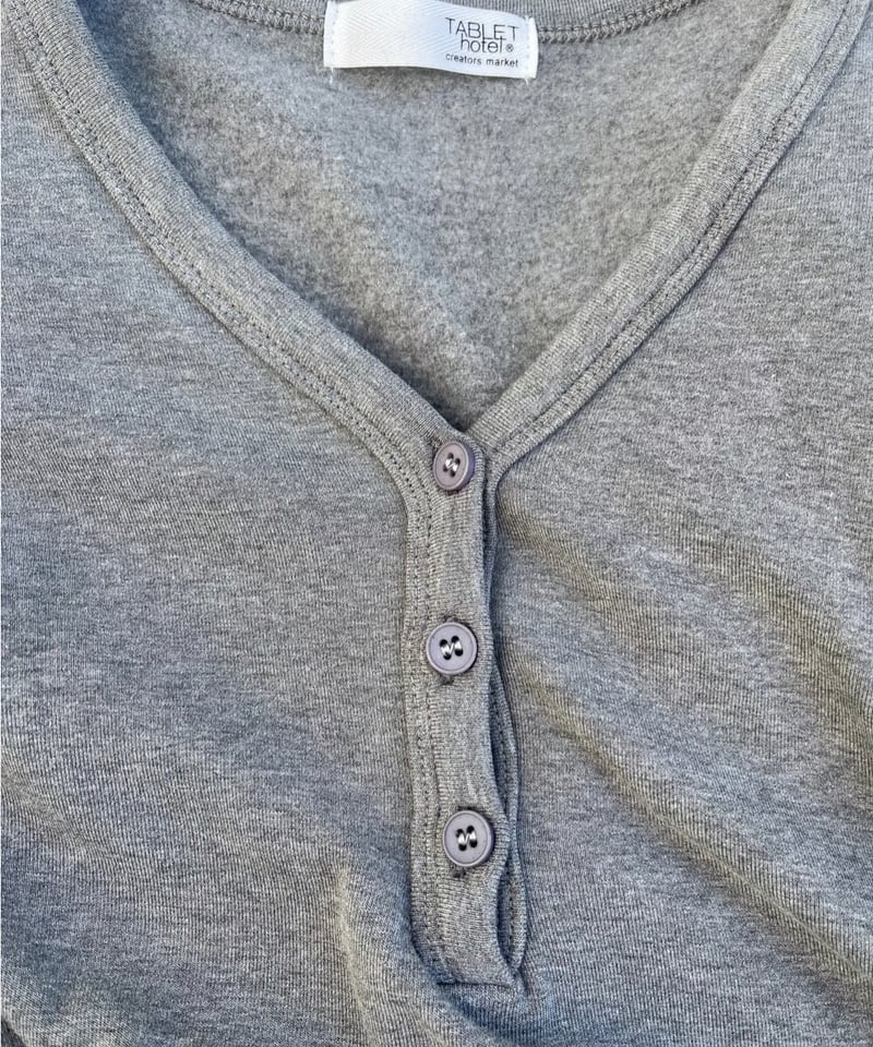 Henry Neck Tops'Super Fit'#3018 | tablethotel-S