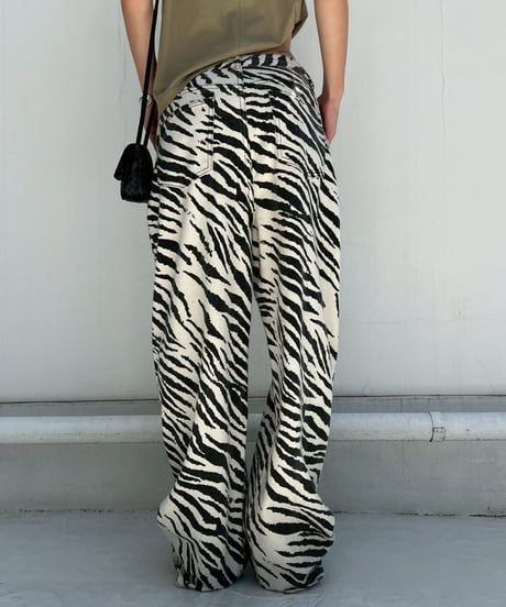 Barrel Leg Pants'Zebra'#0192