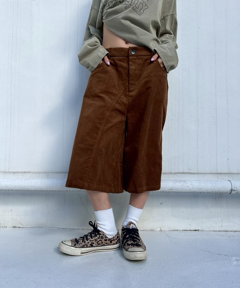 Corduroy Half Pants'Buggy'#2587595 | tablethote