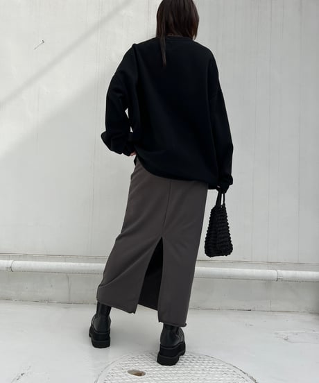 【¥5,900→¥3,800】Sweat Tight Skirt'Slit' #606