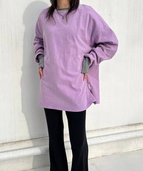Long Sleeve Tee’Side Slit’#1800
