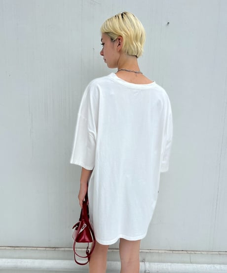 Wide Tee'Embroidery Logo'#812