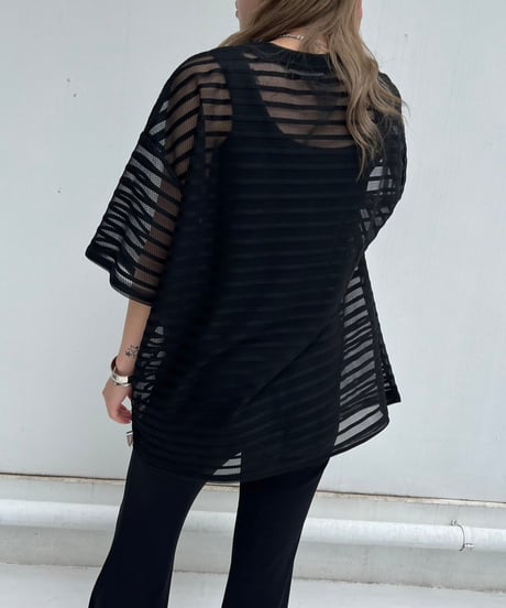 Sheer Lace T-sh'tulle'#733