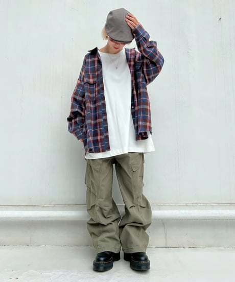 Wide Cargo Pants'Big Pocket'#1163#6225