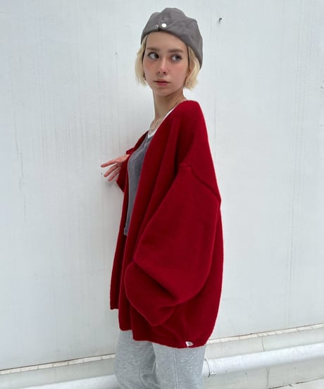 Wide Cardigan'Volume Sleeve'#9298