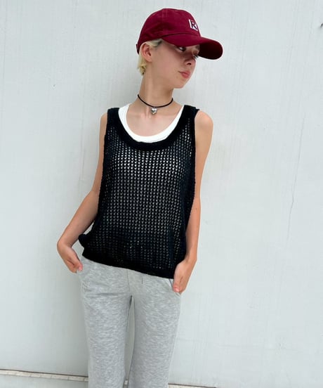 Knit Tank-top'Layered'#30208