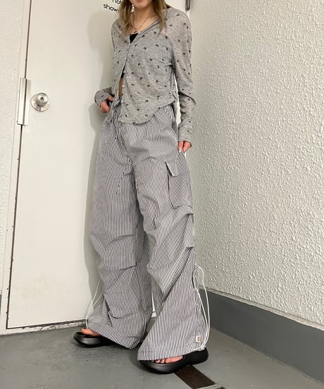 Stripe Jogger Pants'2Way'#9059