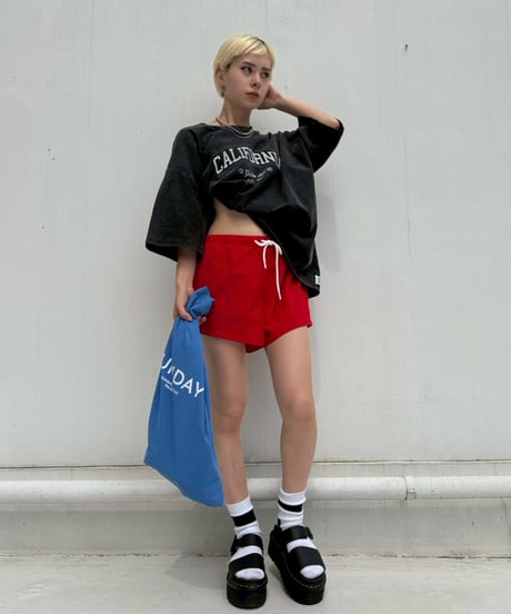 Pigment Wide Tee'CALIFORNIA'#2112