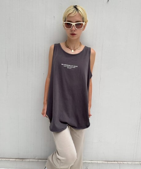 Logo Tank'Round Hem'#2523