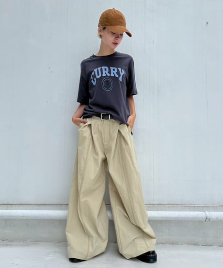 College Logo T-shirt'CURRY'#24441