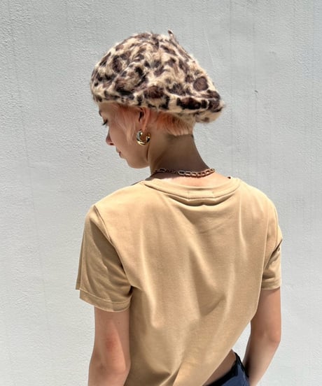 Shaggy Beret'Leopard'#2507-5/17