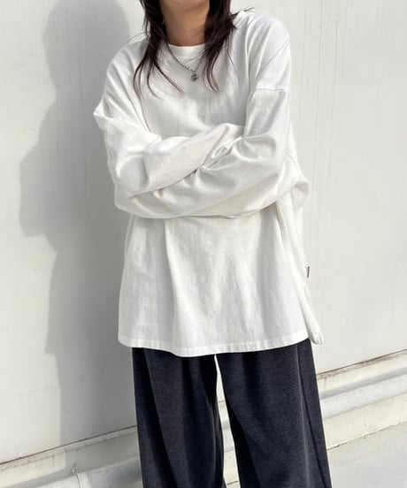 Long Sleeve Tee’Side Slit’#1800