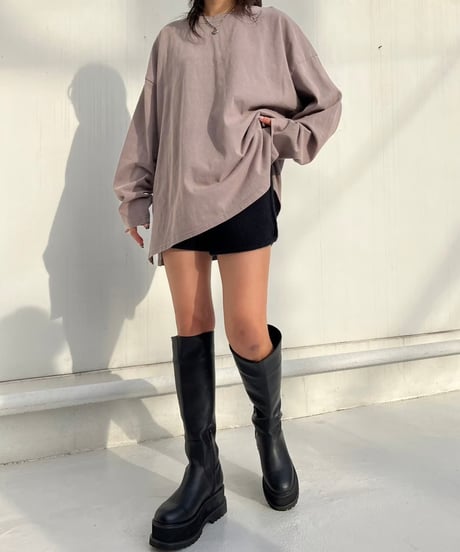 Long Sleeve Tee’Side Slit’#1800