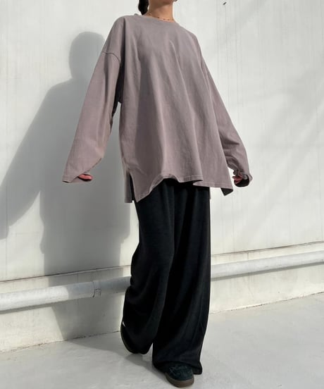 Long Sleeve Tee’Side Slit’#1800
